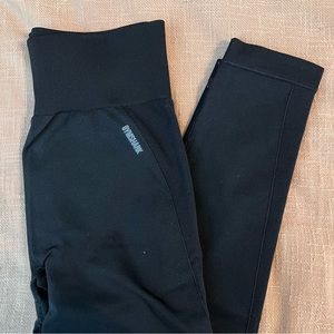 Gymshark Flex High Waisted Leggings - Black - Size Medium - Good Condition